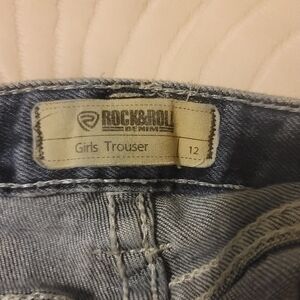 Rock & roll girls' jeans